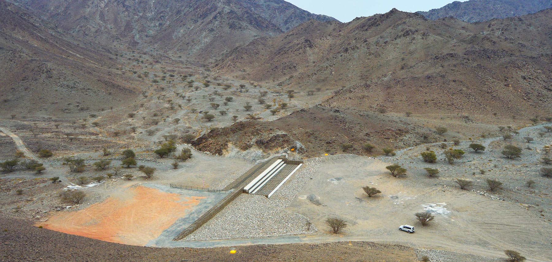 Detailed Design and Construction Supervision of The Dams and Barriers in Sekamkam, Fujairah