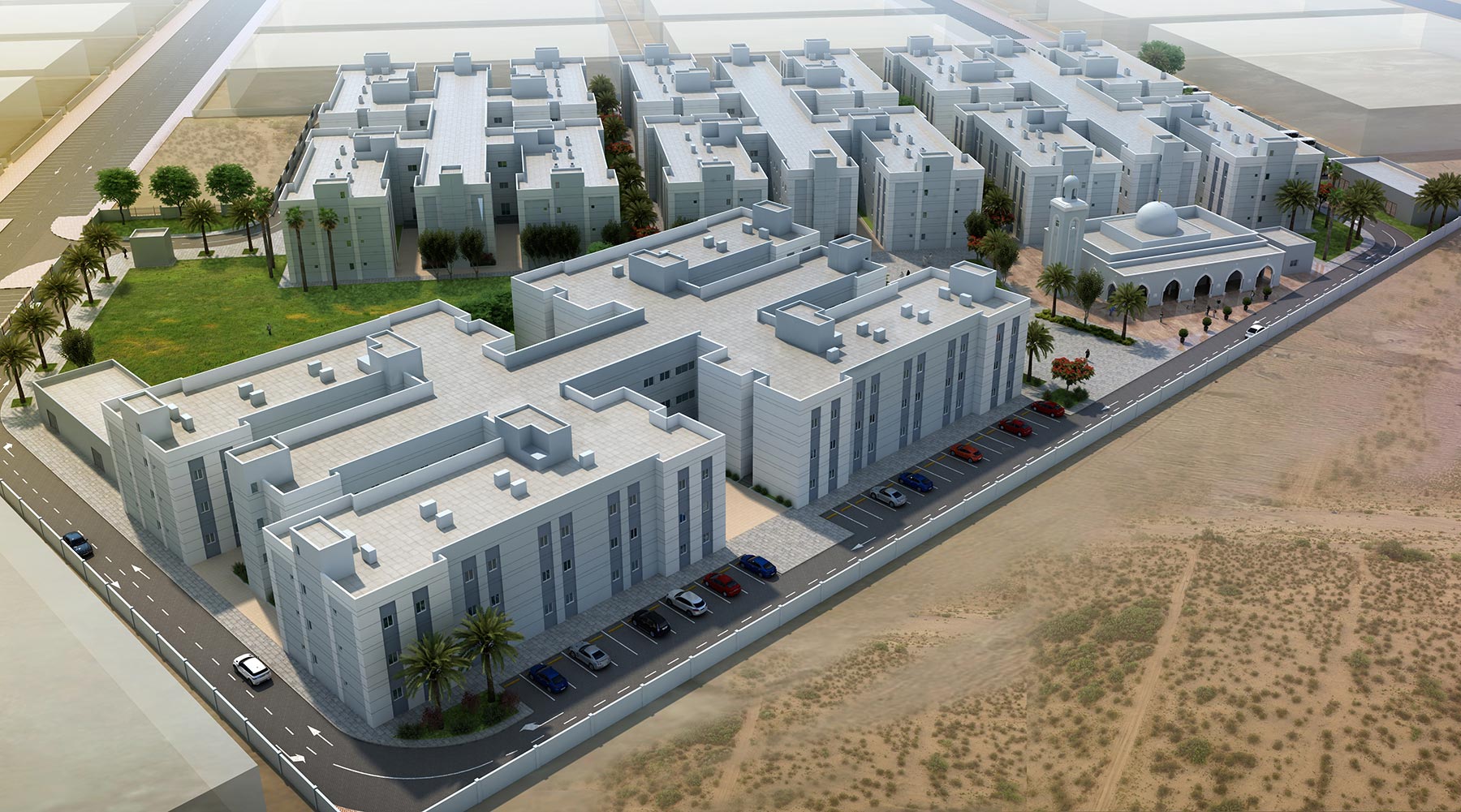 Al Saja’a Industrial Oasis (ASIO) Labor Accommodation