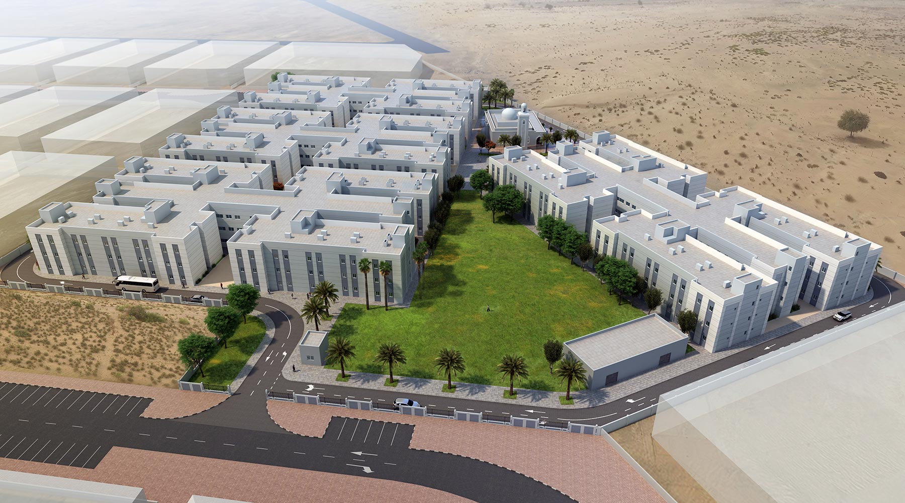 Al Saja’a Industrial Oasis (ASIO) Labor Accommodation